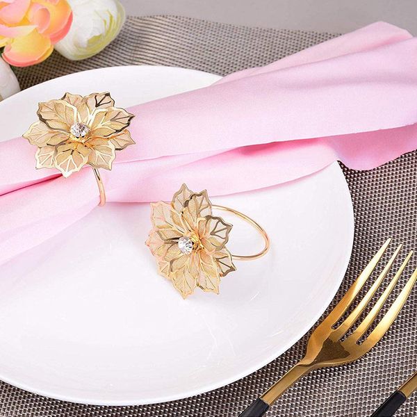 6pcs napkin rings with hollow out flower for wedding banquet dinner party birthdays family gatherings table decor napkin holder
6pcs napkin rings with hollow out flower for wedding banquet dinner party birthdays family gatherings table decor napkin holder