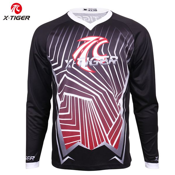 x-tiger 100% polyester downhill jerseys long sleeve downhill shirt mountain bike cycling jerseys dh shirt motocross racing wear, Black
x-tiger 100% polyester downhill jerseys long sleeve downhill shirt mountain bike cycling jerseys dh shirt motocross racing wear, Black