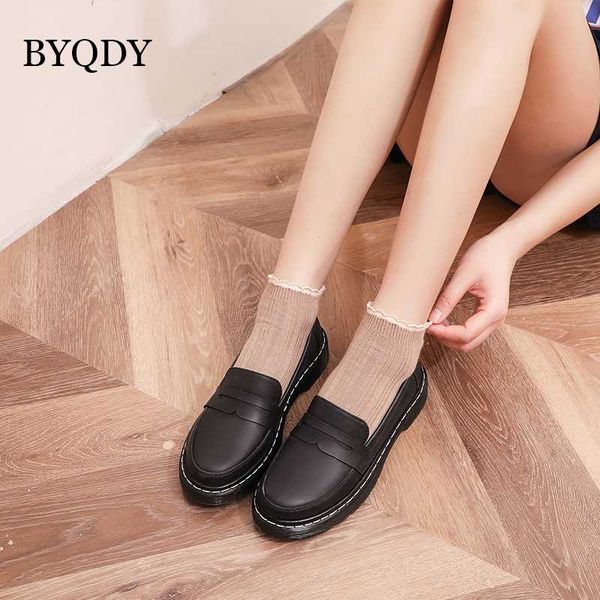 byqdy round toe autumn women loafers flats shoes slip on leather suede shoes ballerina sneakers black brown plus 11
byqdy round toe autumn women loafers flats shoes slip on leather suede shoes ballerina sneakers black brown plus 11