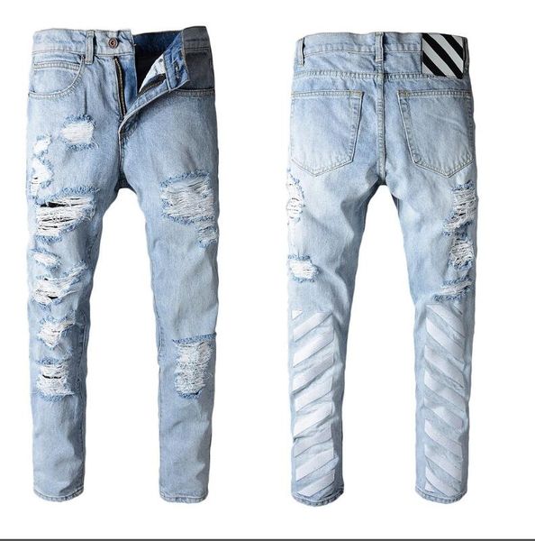 2020 wholesale destruction men's slim jeans straight motorcycle skinny jeans casual pants men's ripped jeans size 28-40 13, Blue
2020 wholesale destruction men's slim jeans straight motorcycle skinny jeans casual pants men's ripped jeans size 28-40 13, Blue