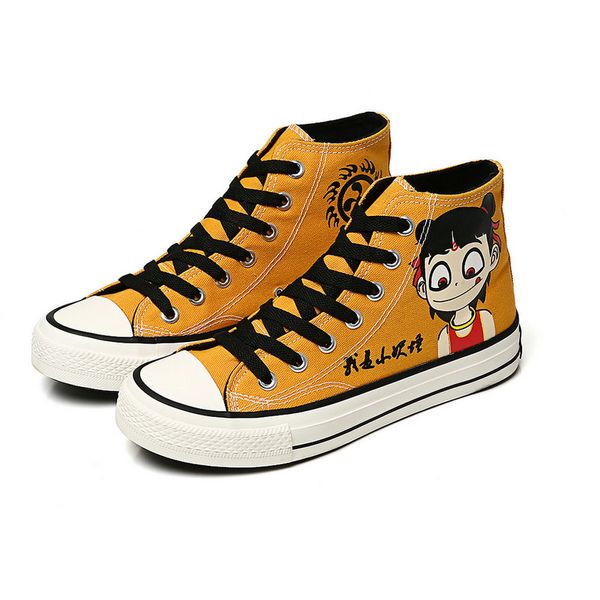 high-men canvas sneakers classic skate yellow black color women shoes sport men casual shoes young boy lace-up high sneaker
high-men canvas sneakers classic skate yellow black color women shoes sport men casual shoes young boy lace-up high sneaker