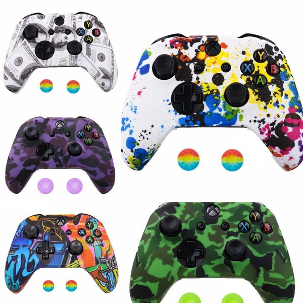 du4pt camouflage silicone protective skin case thumb caps stick grip for xbox one controller joystick protector water transfer printing cove
du4pt camouflage silicone protective skin case thumb caps stick grip for xbox one controller joystick protector water transfer printing cove
