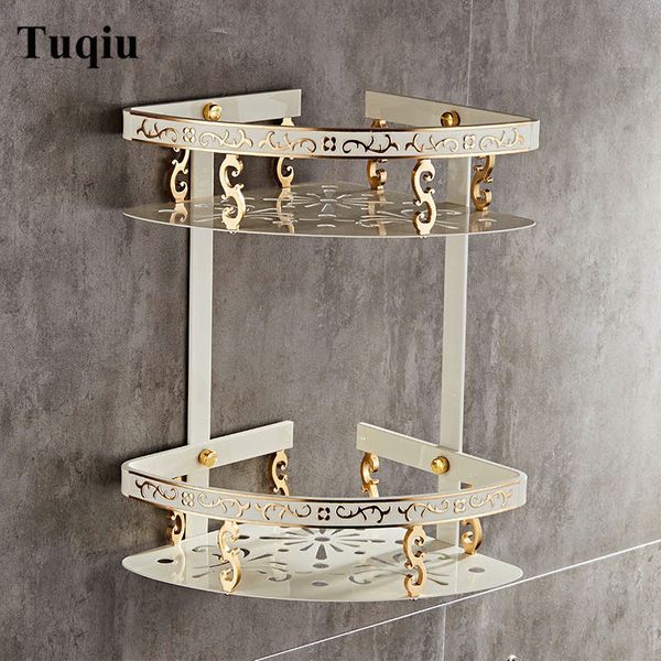 bathroom shelf aluminum carved wall mounted basket corner shelf shower rack bath handware antique/black/ ivory ing
bathroom shelf aluminum carved wall mounted basket corner shelf shower rack bath handware antique/black/ ivory ing