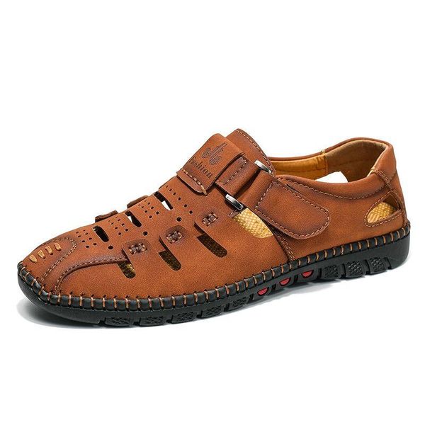 2020 new fashion men sandals outdoor 2020 summer handmade men shoes breathable casual shoes footwear walking sandals, Black
2020 new fashion men sandals outdoor 2020 summer handmade men shoes breathable casual shoes footwear walking sandals, Black