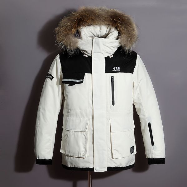 2018 new 90% white duck down coats winter thickening mens long hooded parkas s-4xl warm overcoats male long outwear man, Black
2018 new 90% white duck down coats winter thickening mens long hooded parkas s-4xl warm overcoats male long outwear man, Black