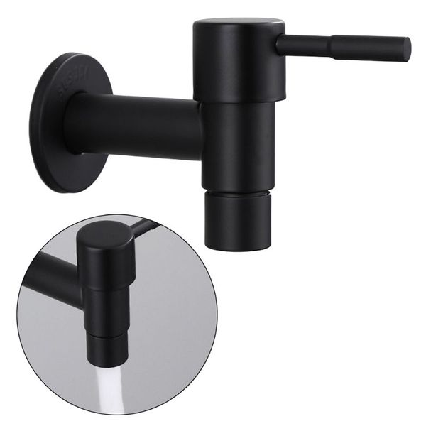 stainless steel faucet black wall mounted washing machine tap bath toilet mop pool water taps for garden bathroom
stainless steel faucet black wall mounted washing machine tap bath toilet mop pool water taps for garden bathroom