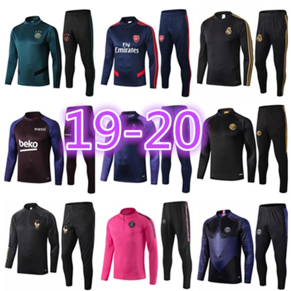 19 20 men football training tracksuit set real madrid soccer training suit 2019 2020 mbappe survetement de foot chandal football jogging, Black
19 20 men football training tracksuit set real madrid soccer training suit 2019 2020 mbappe survetement de foot chandal football jogging, Black