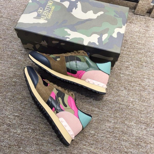the new rockrunner camouflage rivet fashion trend well-known brand lace-up casual shoes r design trend no.1,size35-45 with box
the new rockrunner camouflage rivet fashion trend well-known brand lace-up casual shoes r design trend no.1,size35-45 with box
