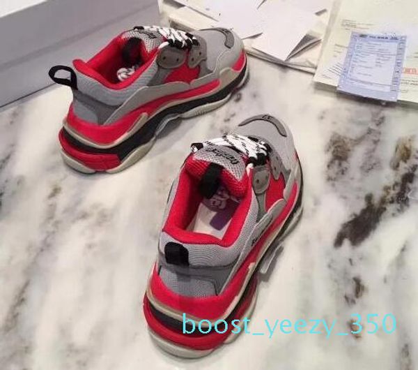 2020 fashion crystal bottom paris 17fw triple s mens designer sneakers vintage dad platform women luxury casual sports trainers b35, Black
2020 fashion crystal bottom paris 17fw triple s mens designer sneakers vintage dad platform women luxury casual sports trainers b35, Black