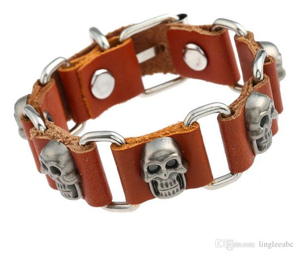 2017 new восстановление древнего способа панка кожаный браслет с сплава скелет кожаный браслет для мужчин, Golden;silver
2017 new восстановление древнего способа панка кожаный браслет с сплава скелет кожаный браслет для мужчин, Golden;silver