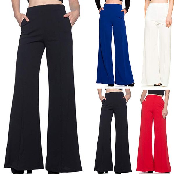 women pants women new summer wide leg pants casual loose high elastic waist harem loose belt striped elasticated trousers, White
women pants women new summer wide leg pants casual loose high elastic waist harem loose belt striped elasticated trousers, White