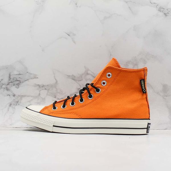 Brand Designer GORE-TEX x Convas Chuck Star Canvas Casual Shoes Mens Women Fashion Sports Shoes Bright Orange Leisure Sneakers
Brand Designer GORE-TEX x Convas Chuck Star Canvas Casual Shoes Mens Women Fashion Sports Shoes Bright Orange Leisure Sneakers