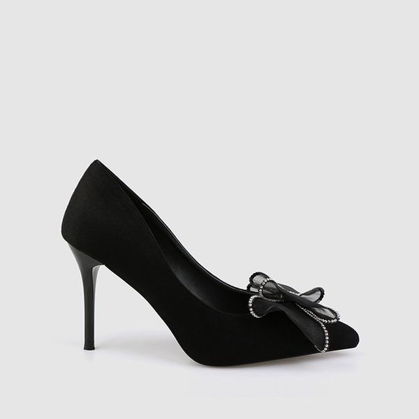 teahoo 2020 summer new fashion asakuchi women sandals sweet lace butterfly-knot women high heels breathable single shoes mujer, Black
teahoo 2020 summer new fashion asakuchi women sandals sweet lace butterfly-knot women high heels breathable single shoes mujer, Black