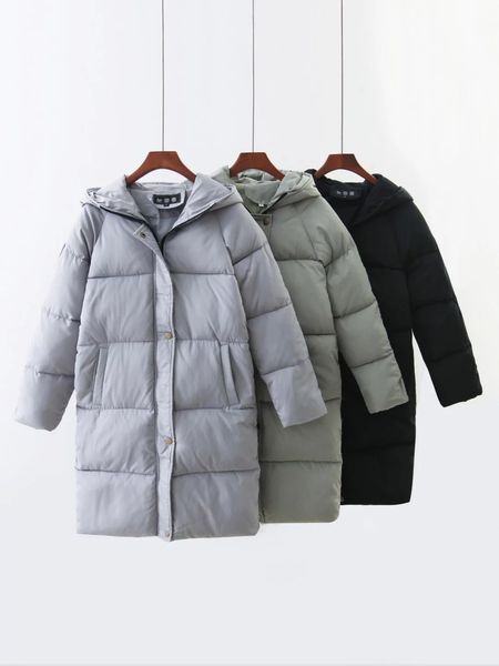 womens coat new long coat women winter jacket hooded long coat cotton wadded jacket warm parka womens parkas outwear, Black
womens coat new long coat women winter jacket hooded long coat cotton wadded jacket warm parka womens parkas outwear, Black