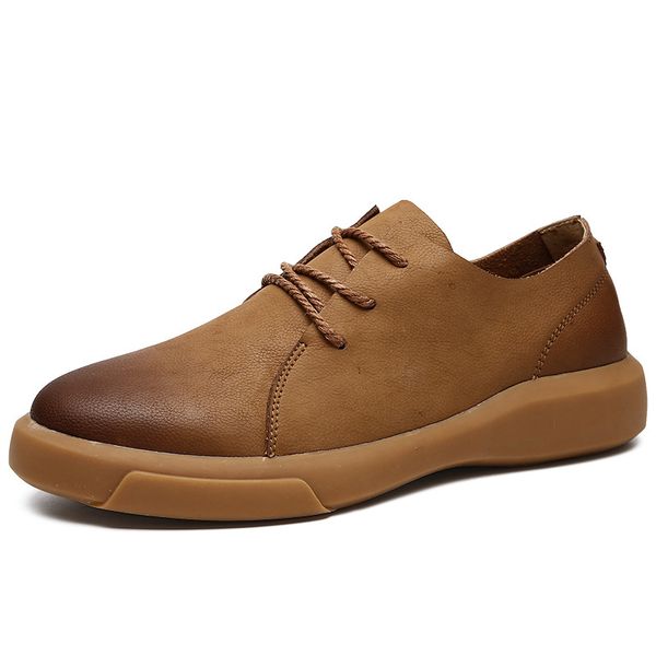 2019 comfortable genuine leather men shoes quality lace up casual men leather loafers soft flats moccasins shoes, Black
2019 comfortable genuine leather men shoes quality lace up casual men leather loafers soft flats moccasins shoes, Black