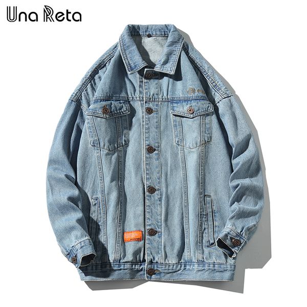 una reta jean jacket autumn harajuku cotton denim jacket korean style men clothing streetwear oversize jeans men, Black;brown
una reta jean jacket autumn harajuku cotton denim jacket korean style men clothing streetwear oversize jeans men, Black;brown