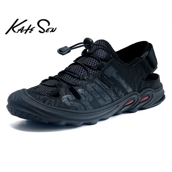 katesen 2020 summer new men soft sandals comfortable men summer water shoes sandals soft beach roman shoes, Black
katesen 2020 summer new men soft sandals comfortable men summer water shoes sandals soft beach roman shoes, Black