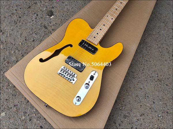 electric guitar,tl style with f hole,mahogany body with maple neck,custom electric guitar,ing
electric guitar,tl style with f hole,mahogany body with maple neck,custom electric guitar,ing
