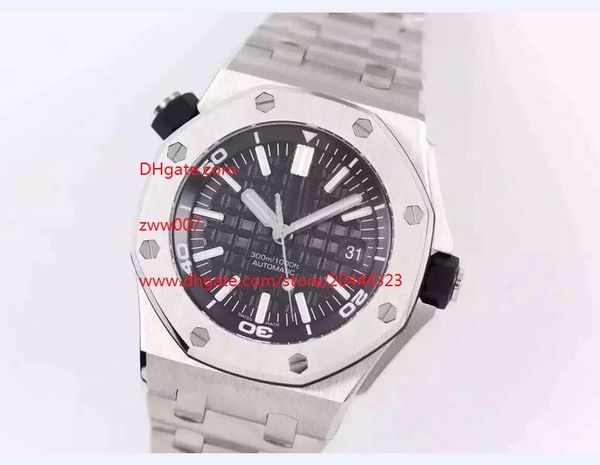 luxury black dial automatic 42mm stainless steel with original clasp gents wristwatches men's watch watches, Slivery;brown
luxury black dial automatic 42mm stainless steel with original clasp gents wristwatches men's watch watches, Slivery;brown