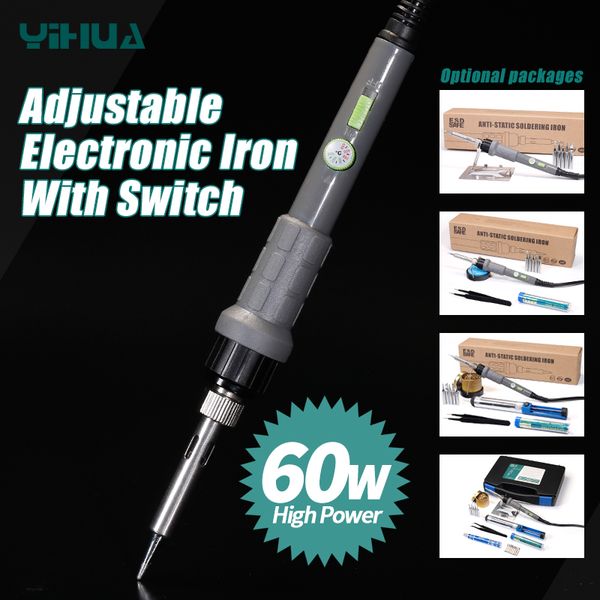 110v 220v optional soldering iron 60w yihua 947-iii soldering iron kit with temperature control switch
110v 220v optional soldering iron 60w yihua 947-iii soldering iron kit with temperature control switch
