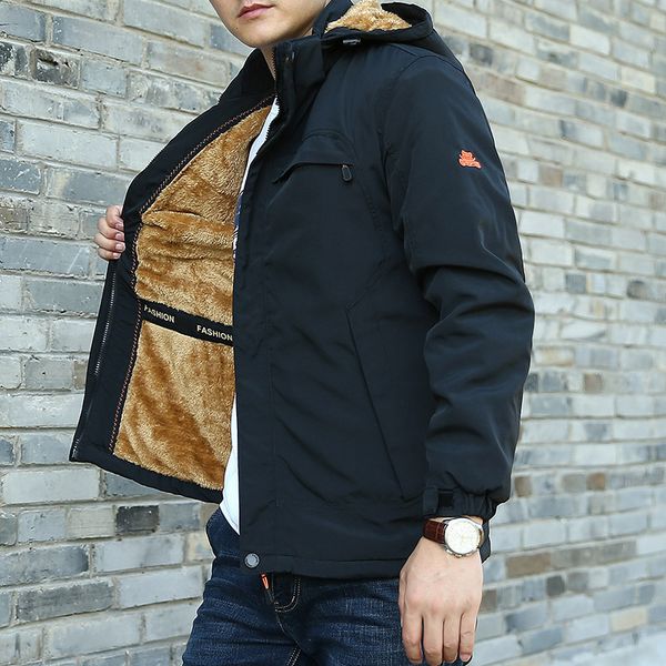 mens designer 2819 medium and long loose warm velvet thickened waterproof cotton-padded clothes coat, Black;brown
mens designer 2819 medium and long loose warm velvet thickened waterproof cotton-padded clothes coat, Black;brown