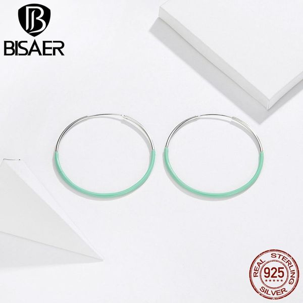 bisaer big earrings bright blue gradient circle hoop earrings 925 sterling silver for women jewelry oorbellen gae141, Golden;silver
bisaer big earrings bright blue gradient circle hoop earrings 925 sterling silver for women jewelry oorbellen gae141, Golden;silver