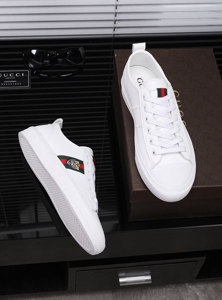 new style high-end luxury men's casual sports jogging shoes fashion design brand platform leather upper tiger head pattern jed, Black
new style high-end luxury men's casual sports jogging shoes fashion design brand platform leather upper tiger head pattern jed, Black