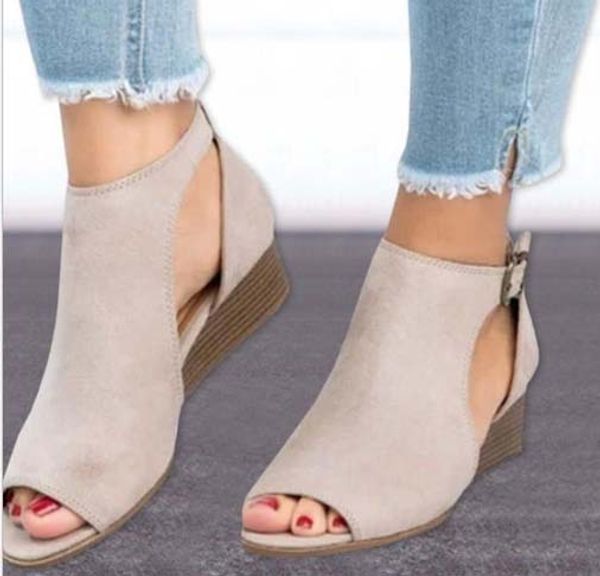 new high heels leather sandal suede mid-heel 7-11cm women sandals high heels summer sandals size 35-40 with box shoe09 p20, Black
new high heels leather sandal suede mid-heel 7-11cm women sandals high heels summer sandals size 35-40 with box shoe09 p20, Black