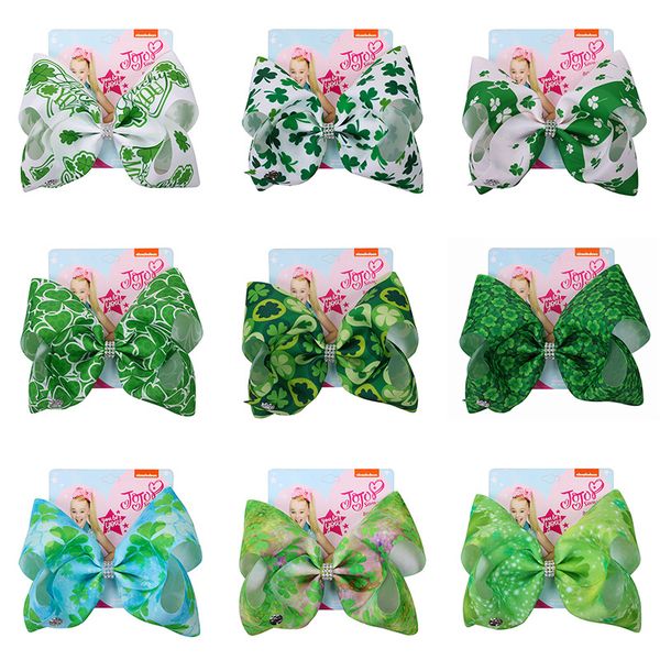 green jojo siwa hair bows 8inch clover leaf barrettes hair clips fashion girls children kids hairclips hairpin hair accessories for babies, Golden;silver
green jojo siwa hair bows 8inch clover leaf barrettes hair clips fashion girls children kids hairclips hairpin hair accessories for babies, Golden;silver