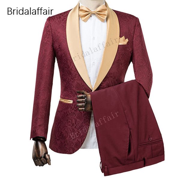 Wonderful new de ign cu tom made groom tuxedo burgundy printed men uit et for wedding prom men uit jacket black pant
Wonderful new de ign cu tom made groom tuxedo burgundy printed men uit et for wedding prom men uit jacket black pant