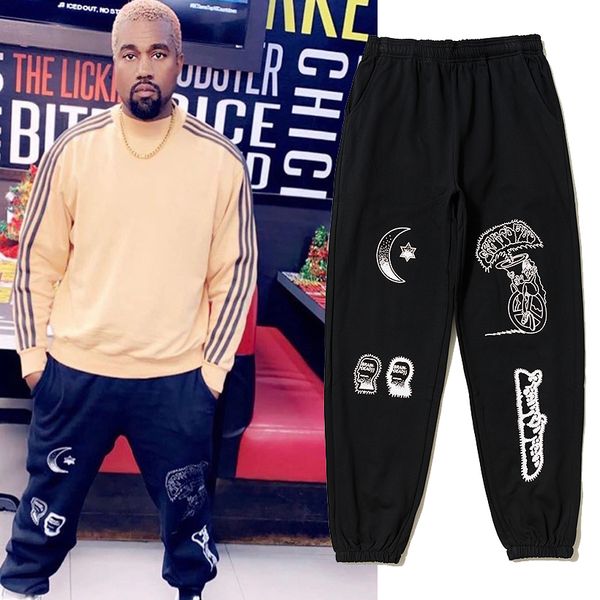 19 new kanye pant ea on 6 calaba a ea on 5 weatpant brain flower print men women hip hop kanye we t trou er jogger 
19 new kanye pant ea on 6 calaba a ea on 5 weatpant brain flower print men women hip hop kanye we t trou er jogger