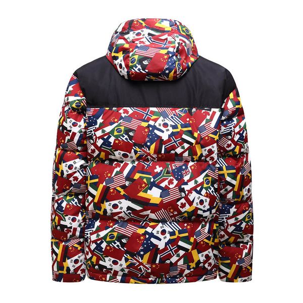 winter fashion printing mens jacket face north luxury large size thick down jacket trend street hip hop coats outdoor sport warm top, Black 
winter fashion printing mens jacket face north luxury large size thick down jacket trend street hip hop coats outdoor sport warm top, Black