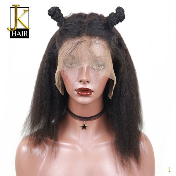 brazilian 130% 13*4 lace front human hair wigs for women remy black kinky straight short bob wig pre plucked jk low ratio, Black;brown
brazilian 130% 13*4 lace front human hair wigs for women remy black kinky straight short bob wig pre plucked jk low ratio, Black;brown