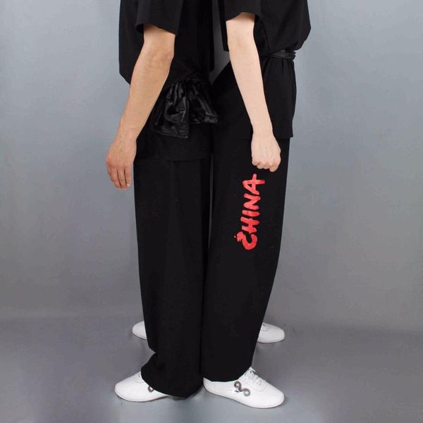 chinese pants traditional cotton martial arts pants modal children's, Black;red
chinese pants traditional cotton martial arts pants modal children's, Black;red