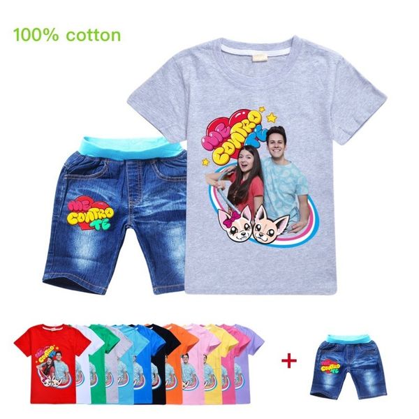 fashion teen girls clothing pure cotton casual t shirt + short jeans kids clothes boys set toddler baby me contro te compleanno, White
fashion teen girls clothing pure cotton casual t shirt + short jeans kids clothes boys set toddler baby me contro te compleanno, White