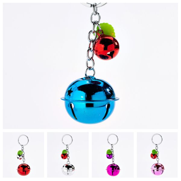 new korean fashion cute candy color bell key ring couple color metal paint keychains lady bag pendant children's toys party favor t2c50
new korean fashion cute candy color bell key ring couple color metal paint keychains lady bag pendant children's toys party favor t2c50