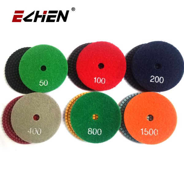 6 pcs /lot diamond polishing pads resin flexible wet polishing granite marble concrete floor grinder polisher abrasive stone
6 pcs /lot diamond polishing pads resin flexible wet polishing granite marble concrete floor grinder polisher abrasive stone