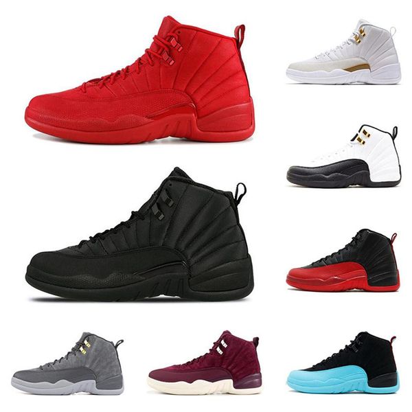 with box mens 12s basketball shoe winterized wntr gym red michigan bordeaux 12 white black the master flu game taxi sports sneaker trainers
with box mens 12s basketball shoe winterized wntr gym red michigan bordeaux 12 white black the master flu game taxi sports sneaker trainers