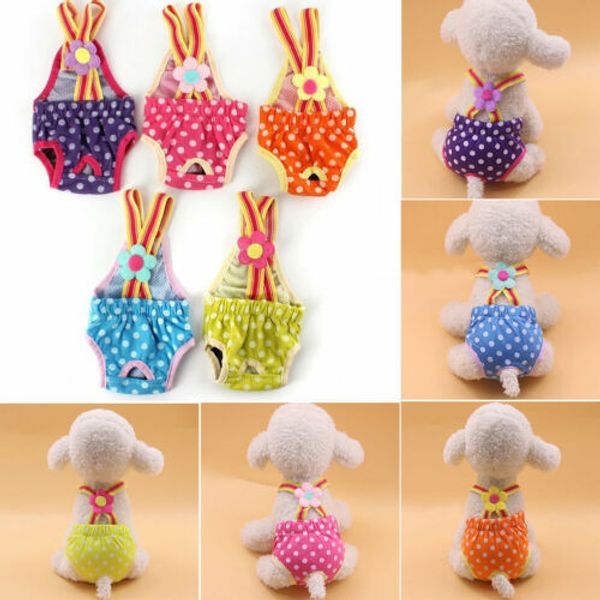 1pcs fashion dot reuseable female pet dog pants flower cotton pad menstrual sanitary nappy diaper
1pcs fashion dot reuseable female pet dog pants flower cotton pad menstrual sanitary nappy diaper