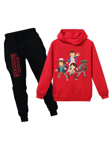kids tracksuit boys casual clothes 2 pieces set pants costume stranger things sport suit for girl teen long sleeve sweatshirt hoodies pant, White
kids tracksuit boys casual clothes 2 pieces set pants costume stranger things sport suit for girl teen long sleeve sweatshirt hoodies pant, White