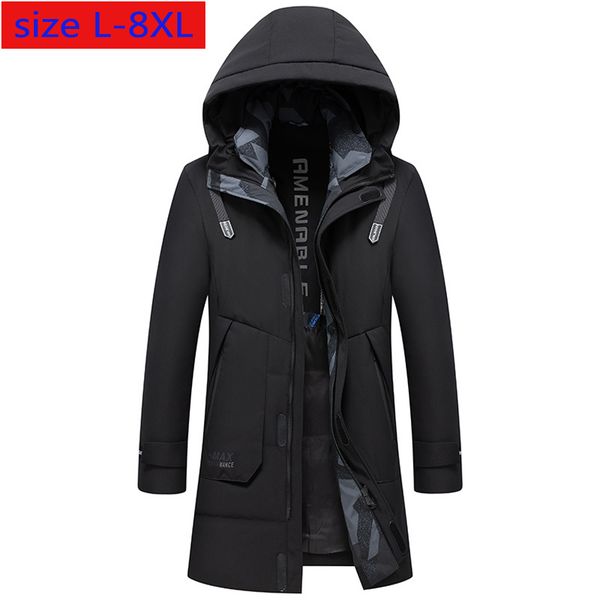 new arrival fashion super large men winter thickened white duck down casual down jackets plsu size l-6xl 7xl 8xl, Black
new arrival fashion super large men winter thickened white duck down casual down jackets plsu size l-6xl 7xl 8xl, Black