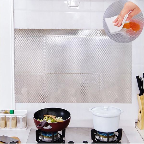 60x100cm kitchen oil-proof waterproof stickers aluminum foil kitchen cabinet self adhesive wall stickers diy wallpaper#d
60x100cm kitchen oil-proof waterproof stickers aluminum foil kitchen cabinet self adhesive wall stickers diy wallpaper#d
