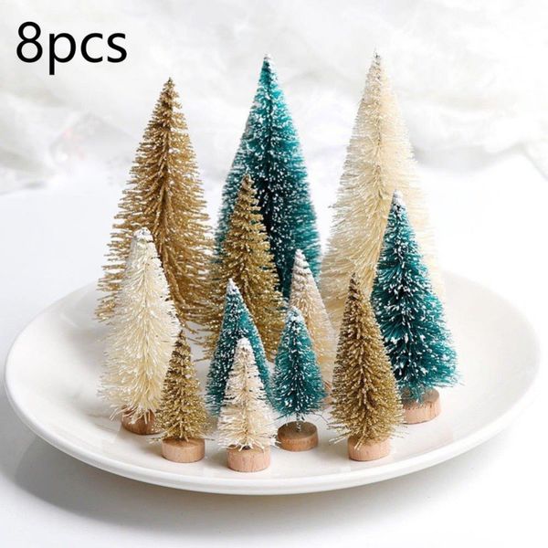 8pcs small christmas tree set simulation christmas tree table decoration festive & party supplies
8pcs small christmas tree set simulation christmas tree table decoration festive & party supplies