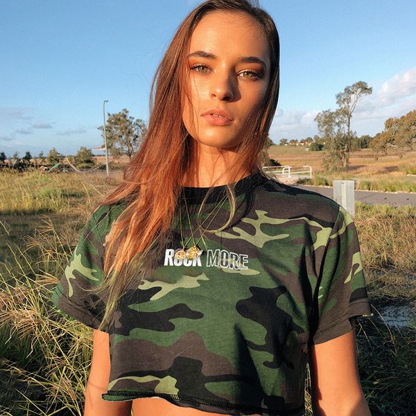 nclagen 2019 fashion letter print camouflage loose casual crop women navel bare camo clothing girls street harajuku t shirt, White
nclagen 2019 fashion letter print camouflage loose casual crop women navel bare camo clothing girls street harajuku t shirt, White