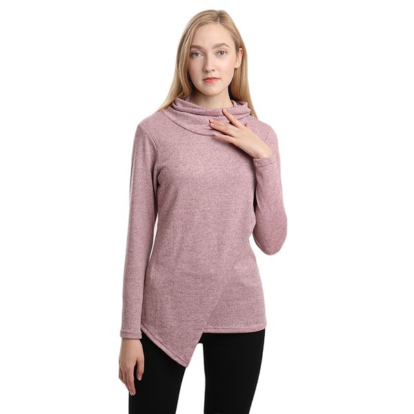 gaoke women solid long sleeve sweatshirt 2020 autumn winter gray irregular pullover hoodies, Black
gaoke women solid long sleeve sweatshirt 2020 autumn winter gray irregular pullover hoodies, Black