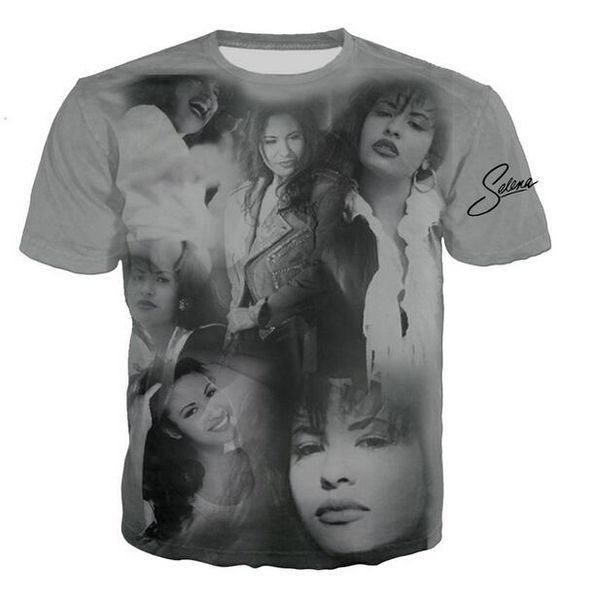 new fashion mens/womans selena t-shirt summer style funny 3d print casual t-shirt w145, White;black
new fashion mens/womans selena t-shirt summer style funny 3d print casual t-shirt w145, White;black
