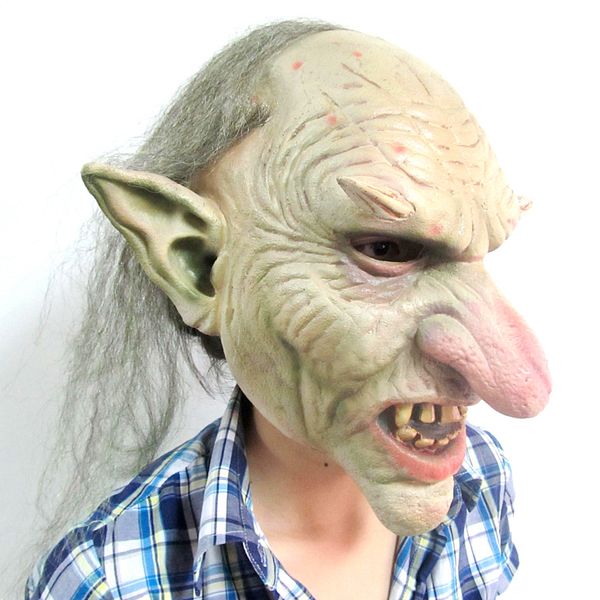 new cool goblins mask halloween horror mask creepy costume party cosplay props men latex scary zombie mask fancy dress up
new cool goblins mask halloween horror mask creepy costume party cosplay props men latex scary zombie mask fancy dress up
