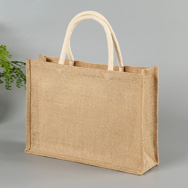 with handle multi use solid casual accessories home gift storage pouch travel jute tote square shopping women handbag
with handle multi use solid casual accessories home gift storage pouch travel jute tote square shopping women handbag