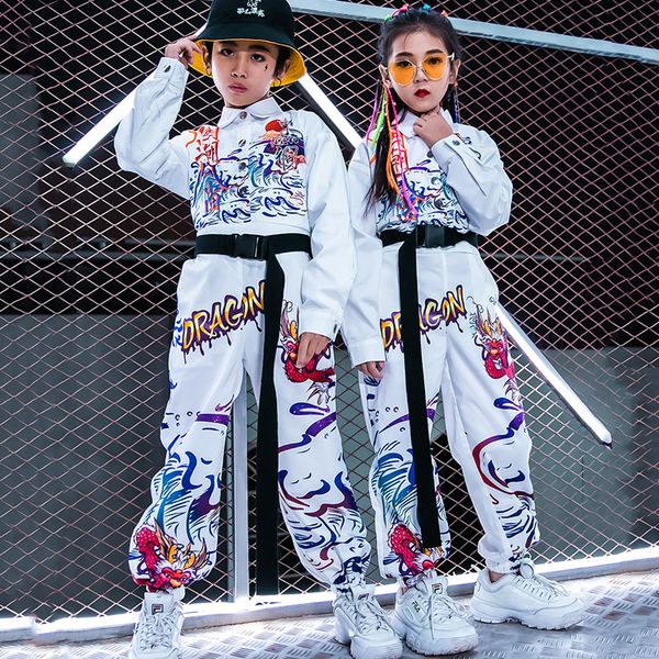 new children's jazz dance costumes boys and girls tide hip-hop handsome long sleeved jumpsuit street performance clothes dl5020, Black;red
new children's jazz dance costumes boys and girls tide hip-hop handsome long sleeved jumpsuit street performance clothes dl5020, Black;red