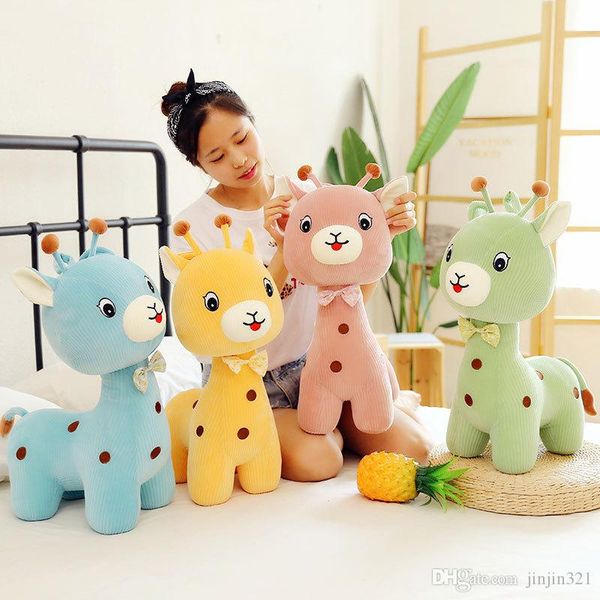 30cm creative new giraffe plush toy cartoon fawn plush doll cute stuffed animals deer dolls kids christmas birthday gift
30cm creative new giraffe plush toy cartoon fawn plush doll cute stuffed animals deer dolls kids christmas birthday gift